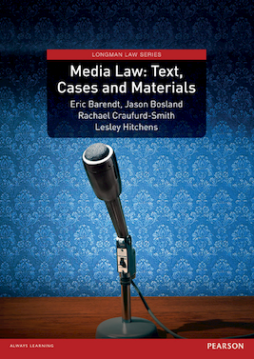 Media Law: Text, Cases and Materials Media Law: Text, Cases and Materials