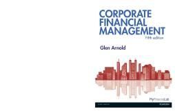 Corporate Financial Management Corporate Financial Management