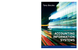 Introduction to Accounting Information Systems Introduction to Accounting Information Systems