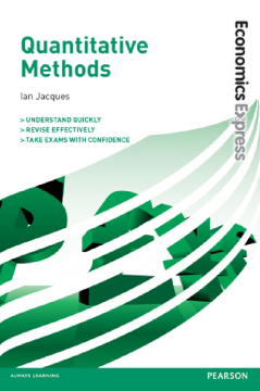 Economics Express: Quantitative Methods Economics Express: Quantitative Methods