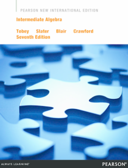 Intermediate Algebra: Pearson New International Edition Intermediate Algebra: Pearson New International Edition