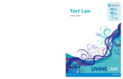 Tort Law Tort Law