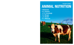 Animal Nutrition Animal Nutrition