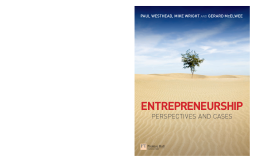 Entrepreneurship Entrepreneurship