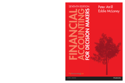 Financial Accounting for Decision Makers Financial Accounting for Decision Makers