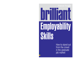 Brilliant Employability Skills Brilliant Employability Skills
