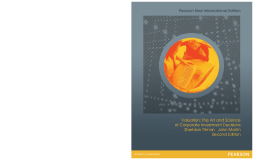 Valuation: Pearson New International Edition Valuation: Pearson New International Edition