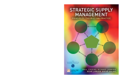 Strategic Supply Management Strategic Supply Management