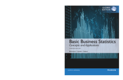 Basic Business Statistics, Global Edition
