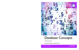 Database Concepts, Global Edition Database Concepts, Global Edition