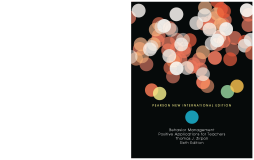 Behavior Management: Pearson New International Edition Behavior Management: Pearson New International Edition