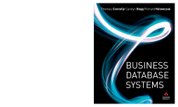 Business Database Systems Business Database Systems