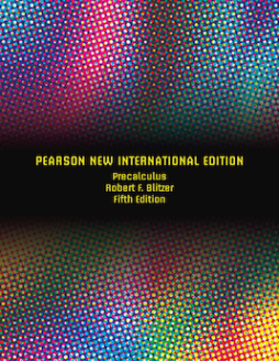 Precalculus: Pearson New International Edition Precalculus: Pearson New International Edition