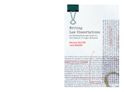 Writing Law Dissertations Writing Law Dissertations