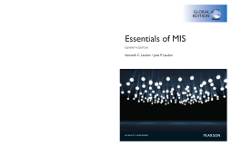 Essentials of MIS, Global Edition Essentials of MIS, Global Edition