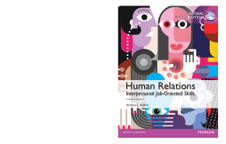 Human Relations: Interpersonal Job-Oriented Skills, Global Edition Human Relations: Interpersonal Job-Oriented Skills, Global Edition