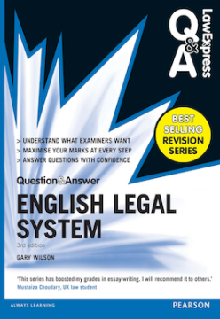 Law Express Question and Answer: English Legal System(Q&A revision guide)
