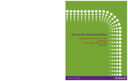 Exploring Microsoft Office Excel 2010 Introductory: Pearson New International Edition Exploring Microsoft Office Excel 2010 Introductory: Pearson New International Edition