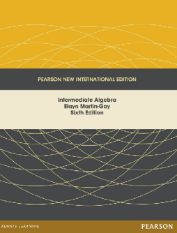 Intermediate Algebra: Pearson New International Edition Intermediate Algebra: Pearson New International Edition