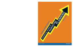 Essential Guide to Marketing Planning Essential Guide to Marketing Planning