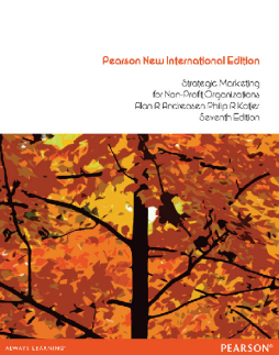 Strategic Marketing for non-profit Organisations:Pearson New International Edition Strategic Marketing for non-profit Organisations:Pearson New International Edition