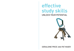 Effective Study Skills Effective Study Skills