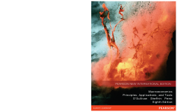 Macroeconomics: Pearson New International Edition Macroeconomics: Pearson New International Edition