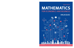 Mathematics for Economics and Business Mathematics for Economics and Business