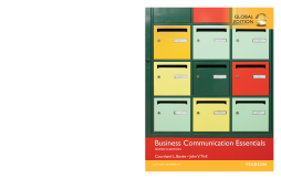 Business Communication Essentials, Global Edition Business Communication Essentials, Global Edition