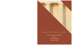 Essential University Physics: Pearson New International Edition Essential University Physics: Pearson New International Edition