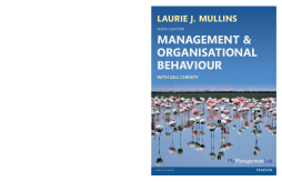 Management and Organisational Behaviour Management and Organisational Behaviour