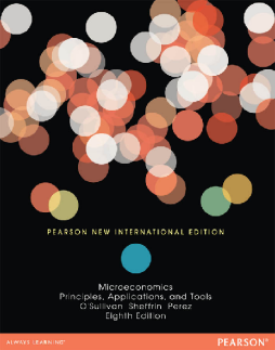 Microeconomics: Pearson New International Edition Microeconomics: Pearson New International Edition