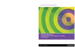 Strategic Marketing: Pearson New International Edition Strategic Marketing: Pearson New International Edition