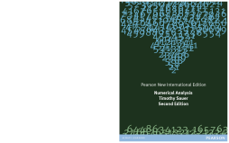Numerical Analysis: Pearson New International Edition Numerical Analysis: Pearson New International Edition