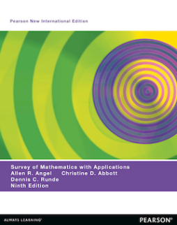 A Survey of Mathematics with Applications: Pearson New International Edition A Survey of Mathematics with Applications: Pearson New International Edition