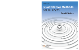 Quantitative Methods for Business Quantitative Methods for Business