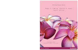 Entrepreneurship: Pearson New International Edition Entrepreneurship: Pearson New International Edition