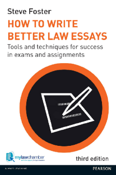 How to Write Better Law Essays How to Write Better Law Essays