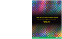 Quantum Chemistry and Spectroscopy: Pearson New International Edition Quantum Chemistry and Spectroscopy: Pearson New International Edition