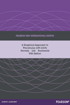 Graphical Approach to Precalculus with Limits: Pearson New International Edition