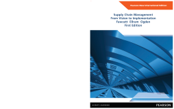 Supply Chain Management: Pearson New International Edition Supply Chain Management: Pearson New International Edition