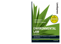 Law Express: Environmental Law Law Express: Environmental Law