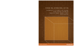Fundamentals of Signals and Systems Using the Web and MATLAB: Pearson New International Edition Fundamentals of Signals and Systems Using the Web and MATLAB: Pearson New International Edition