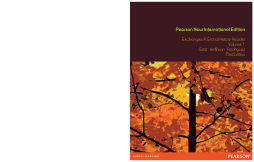 Exchanges: Pearson New International Edition Exchanges: Pearson New International Edition