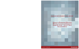 Science in Elementary Education: Pearson New International Edition Science in Elementary Education: Pearson New International Edition