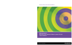 Management: Pearson New International Edition Management: Pearson New International Edition