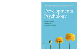 Developmental Psychology Developmental Psychology