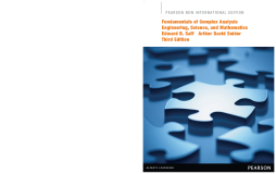 Fundamentals of Complex Analysis  with Applications to Engineering,  Science, and Mathematics: Pearson New International Edition Fundamentals of Complex Analysis  with Applications to Engineering,  Science, and Mathematics: Pearson New International Edition