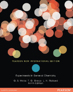 Experiments in General Chemistry: Pearson New International Edition Experiments in General Chemistry: Pearson New International Edition