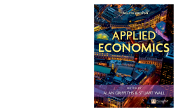 Applied Economics Applied Economics